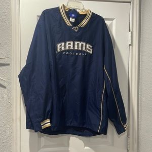 LA Rams pullover wind shirt